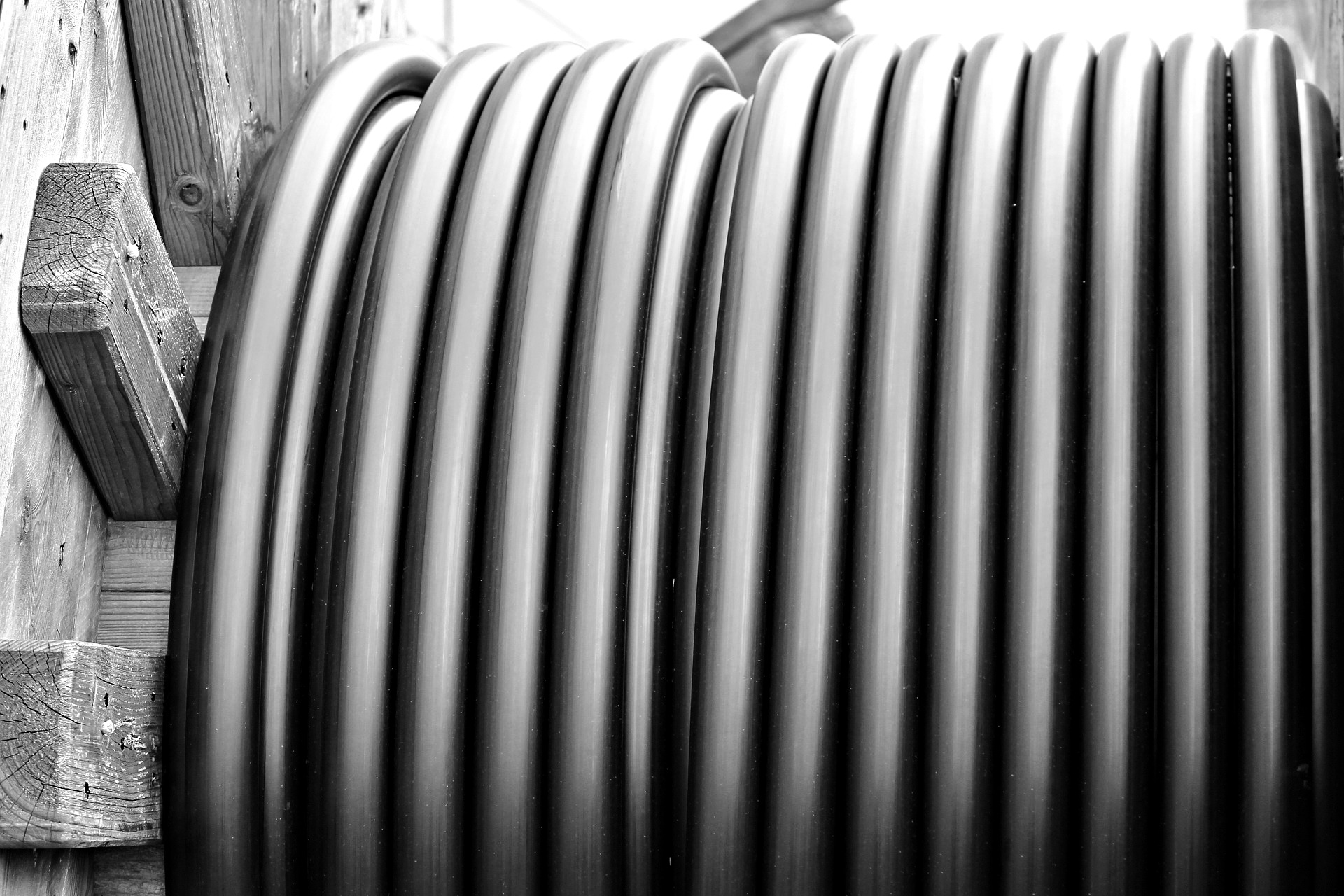 Industrial cable drum