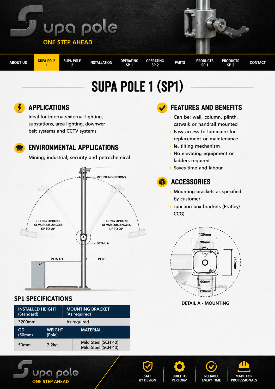 SupaPole Installation brochure